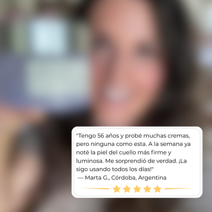 Crema reafirmante para cuello y escote