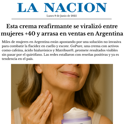 Crema reafirmante para cuello y escote
