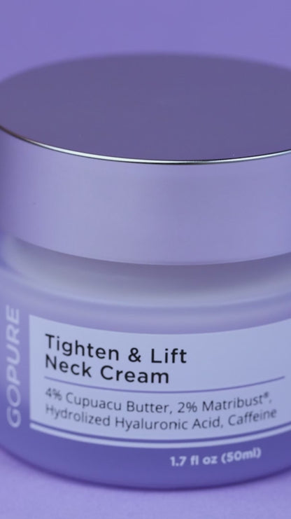 Crema reafirmante para cuello y escote